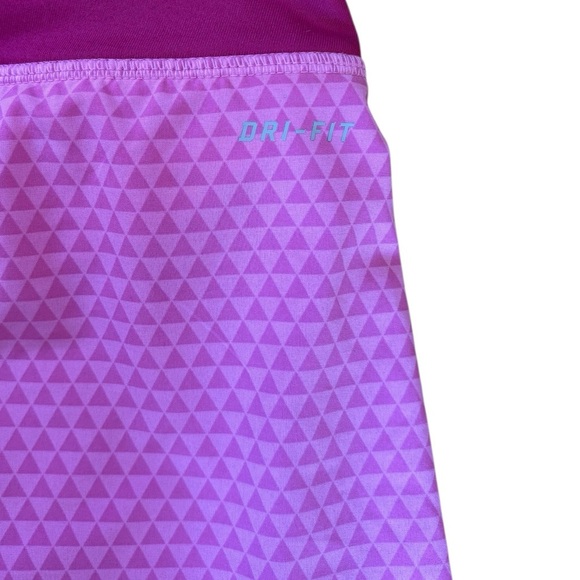 Nike Dri-FIT, Running Shorts Women’s, Size L, Purple Geometric 🏃‍♀️‍➡️ - Picture 9 of 11
